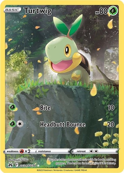 Turtwig #GG31 Crown Zenith: Galarian Gallery