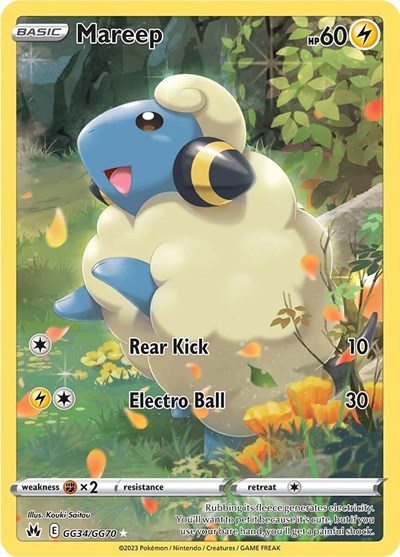 Mareep #GG34 Crown Zenith: Galarian Gallery