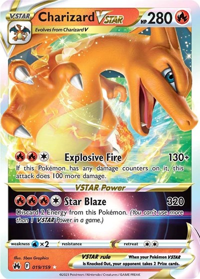 Charizard VSTAR #19 Crown Zenith