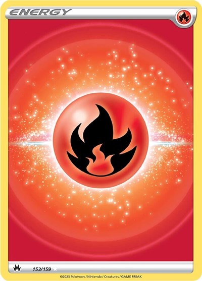 Fire Energy #153 Crown Zenith