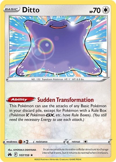 Ditto #107 Crown Zenith
