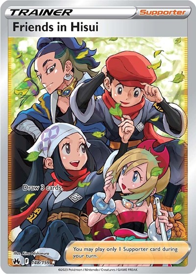 Friends in Hisui #148 Crown Zenith