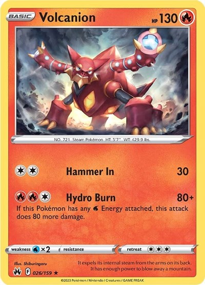 Volcanion #26 Crown Zenith