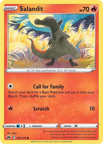 Salandit #27 Crown Zenith