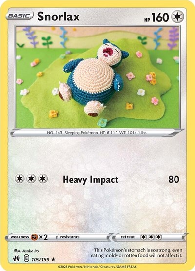 Snorlax #109 Crown Zenith