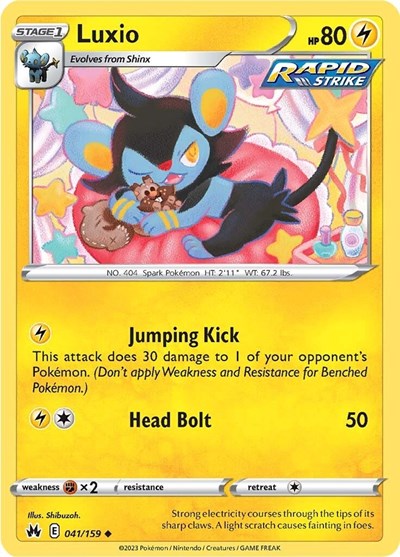 Luxio #41 Crown Zenith