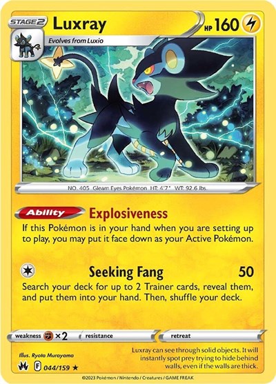 Luxray #44 Crown Zenith