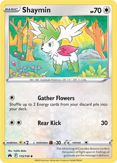 Shaymin #115 Crown Zenith