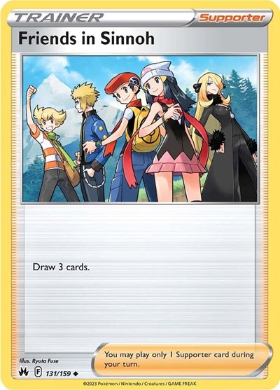 Friends in Sinnoh #131 Crown Zenith