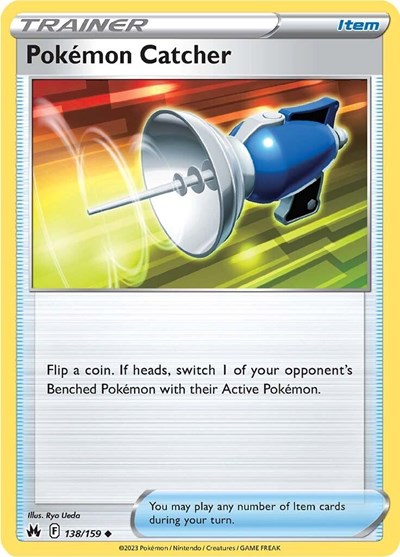 Pokemon Catcher #138 Crown Zenith