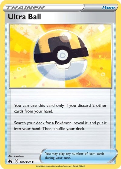 Ultra Ball #146 Crown Zenith