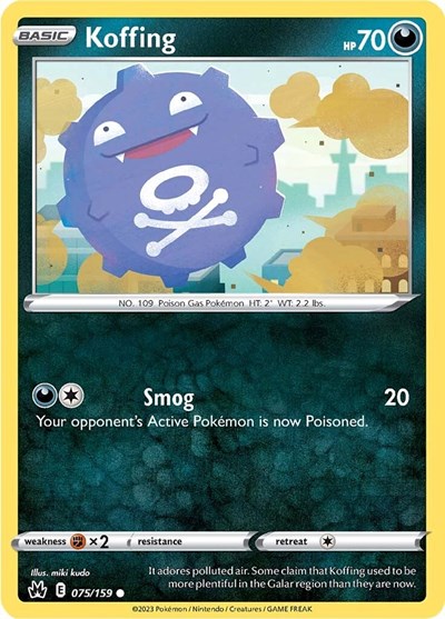 Koffing #75 Crown Zenith