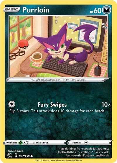 Purrloin #77 Crown Zenith