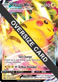Pikachu VMAX #SWSH286 Jumbo Cards