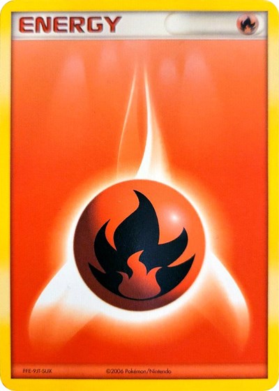 Fire Energy #promo League & Championship Cards