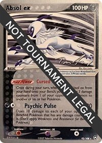 Absol ex - 2007 #92 World Championship Decks
