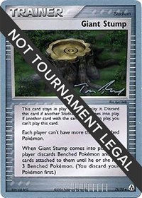 Giant Stump - 2007 #75 World Championship Decks