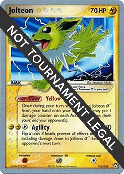 Jolteon Star - 2007 #101 World Championship Decks