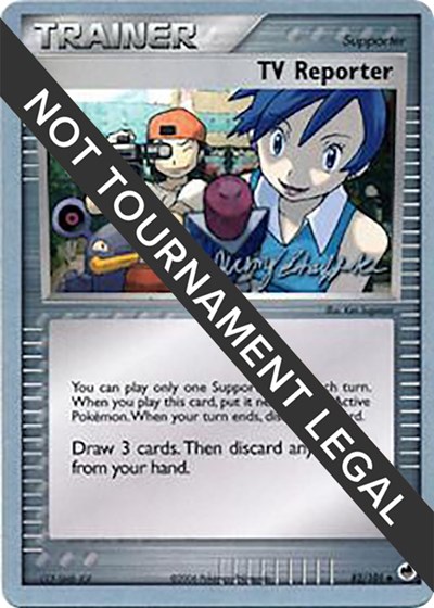 TV Reporter - 2007 #82 World Championship Decks