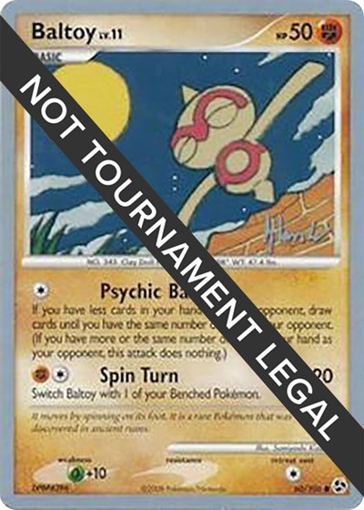 Baltoy - 2008 #60 World Championship Decks