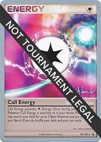Call Energy - 2008 #92 World Championship Decks
