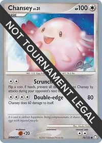 Chansey - 2008 #76 World Championship Decks