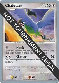 Chatot - 2008 #55 World Championship Decks