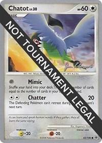 Chatot - 2008 #55 World Championship Decks