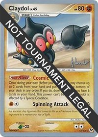 Claydol - 2008 #15 World Championship Decks