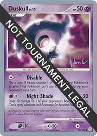 Duskull - 2008 #80 World Championship Decks