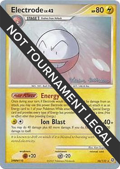 Electrode - 2008 #26 World Championship Decks