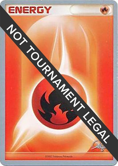 Fire Energy - 2008 #promo World Championship Decks