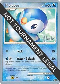 Piplup (15) - 2008 #15 World Championship Decks