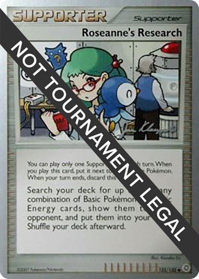 Roseanne's Research - 2008 #125 World Championship Decks