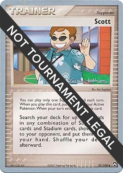 Scott - 2008 #81 World Championship Decks