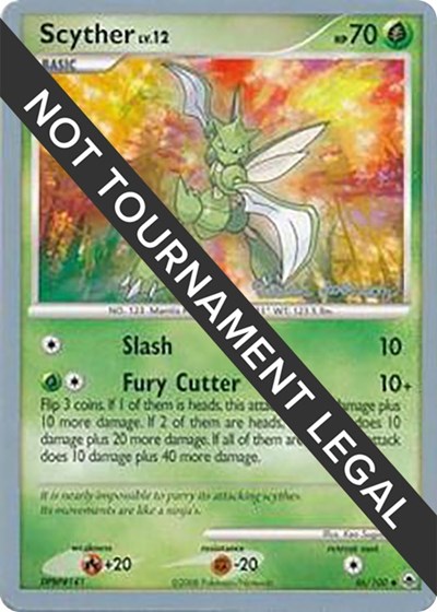 Scyther - 2008 #46 World Championship Decks