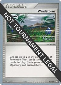 Windstorm - 2008 #85 World Championship Decks