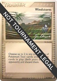 Windstorm - 2008 #85 World Championship Decks