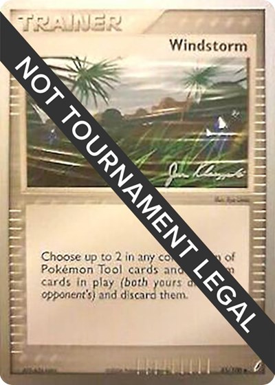 Windstorm - 2008 #85 World Championship Decks
