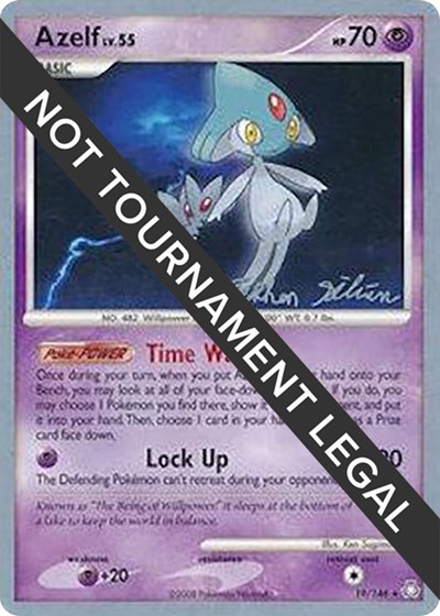 Azelf - 2009 #19 World Championship Decks
