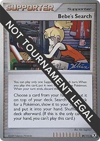 Bebe's Search - 2009 #89 World Championship Decks