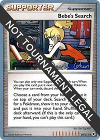 Bebe's Search - 2009 #89 World Championship Decks