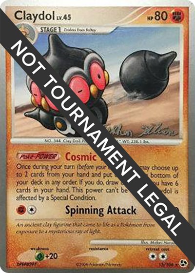 Claydol - 2009 #15 World Championship Decks