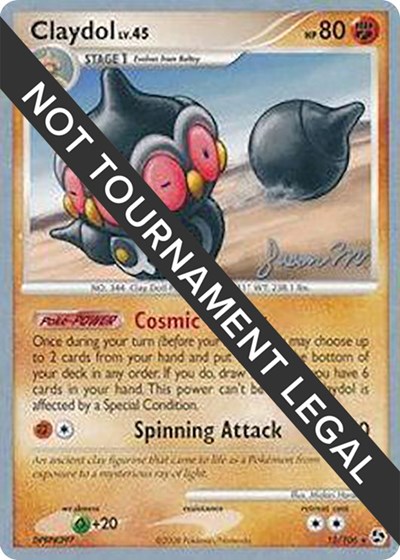Claydol - 2009 #15 World Championship Decks