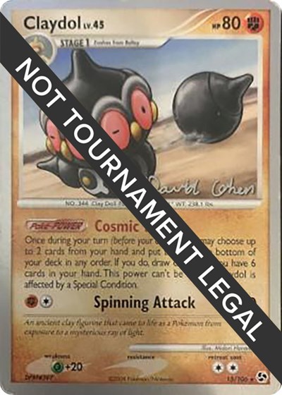 Claydol - 2009 #15 World Championship Decks