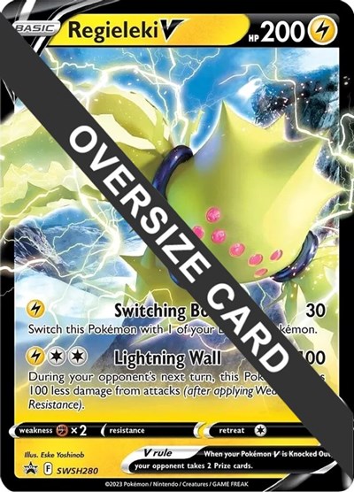 Regieleki V #SWSH280 Jumbo Cards