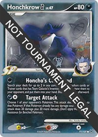 Honchkrow G - 2009 #77 World Championship Decks