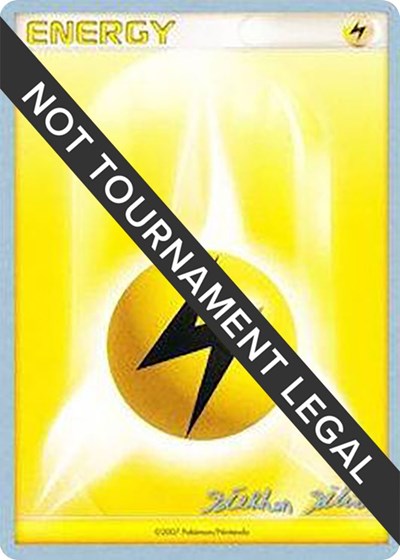 Lightning Energy - 2009 #promo World Championship Decks