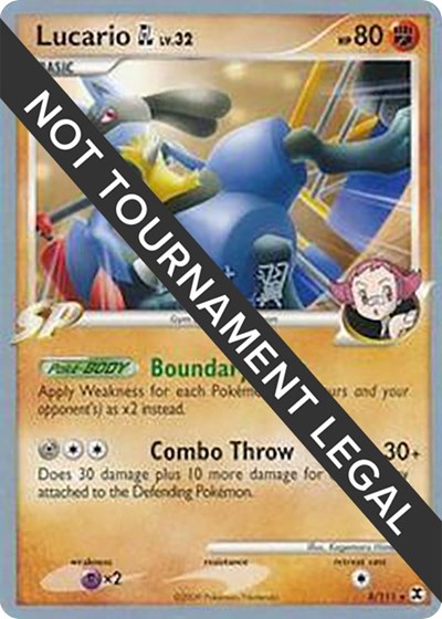 Lucario GL - 2009 #8 World Championship Decks