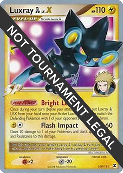Luxray GL LV.X - 2009 #109 World Championship Decks